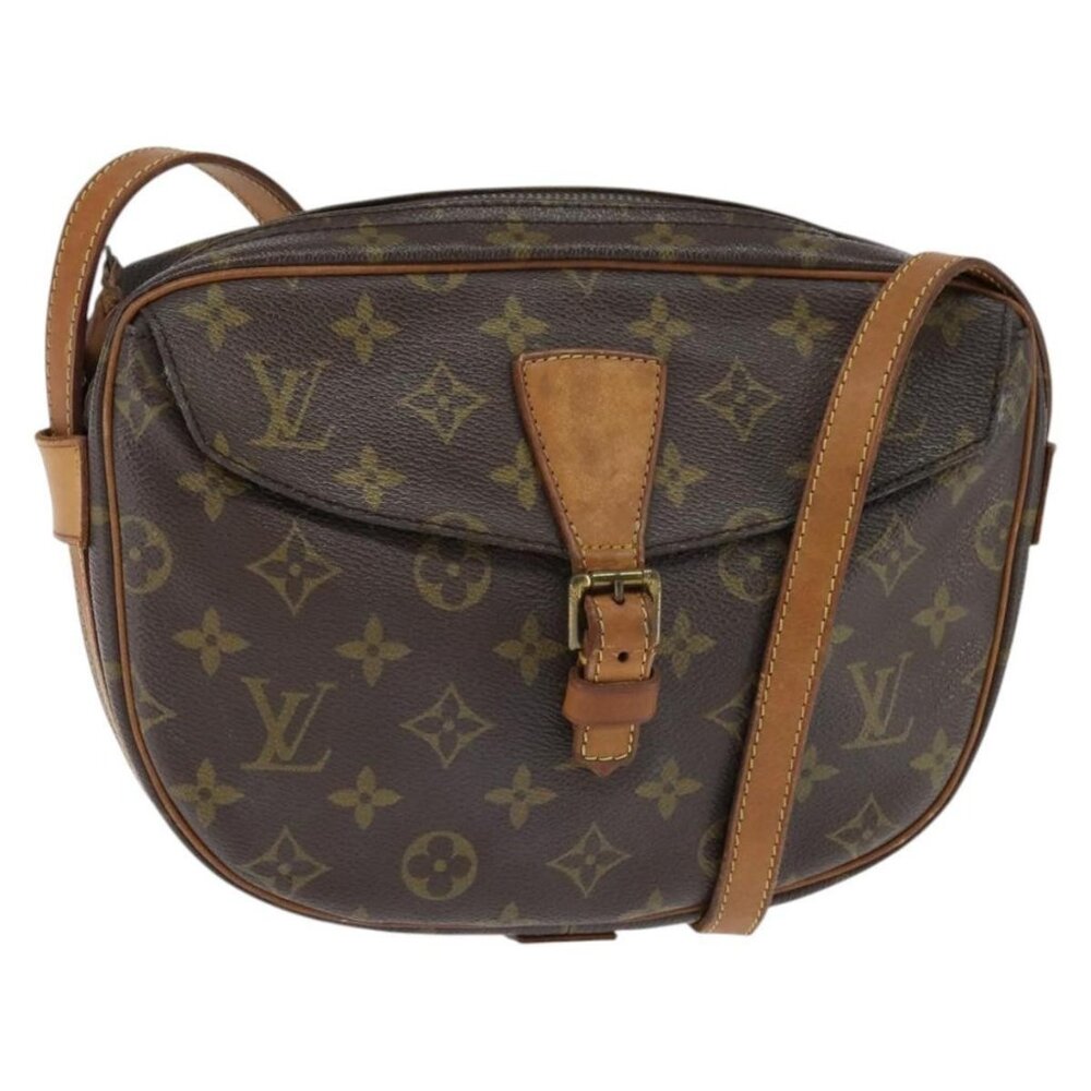 Authentic LOUIS VUITTON Monogram Jeune Fille MM Shoulder Bag Vintage M51226 LV